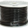 Pyramid 8 Gauge Black Ground Wire 100FT Spool
