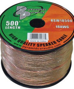 SPEAKER WIRE PYRAMID 18 GA. 500 FT.