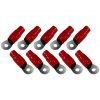 Orion Ring Terminal 1/0 Gauge 5/16 Hole- 10 Pack - Red