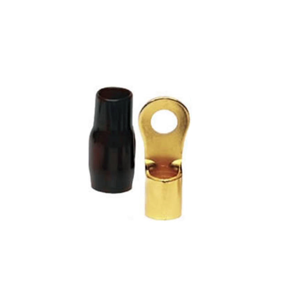 Qpower ring terminal 4 gauge black RT4BK - Image 2