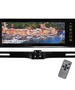 Tview 8.8" TFT Monitor Built in Rear View Mirror Back up camera