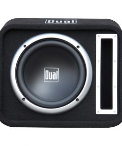 Dual Single 10" Woofer Enclosure Vented 500W Max Slot port