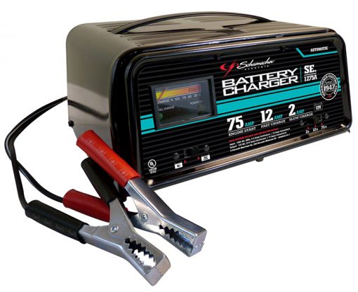 Schumacher 2/12/75 Amp Automatic Onboard Battery Charger