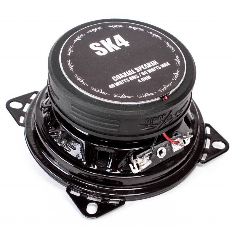 Skar Audio 4" 2-Way Coaxial Speaker Pair 80W Max SK4 - Image 4