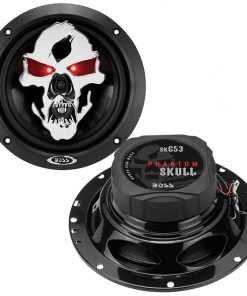 Boss Phantom Skull 6.5" 3-Way Speaker 350W Max