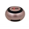 Axess Water Resist. Bluetooth Speaker Built In Rechargeable Battery & Aux Input Rose Gold