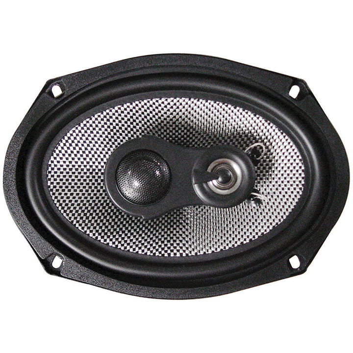 SPEAKER 6X9" 3-WAY (pair) 200WATT AMERICAN BASS;CARBON FIBER SQ6.9 - Image 2