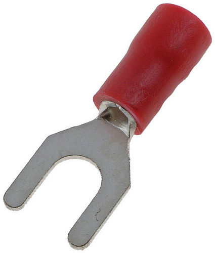 Xscorpion 22/18 Gauge Spade Terminal Red 100 pcs.