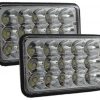 Street Vision 4x6in LED Sealed Beam Conversion Lens (Pair Left and Right)