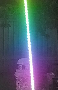 Street Vision 5' LED WHIP Light with Bluetooth Controlled Phone App - Flexible with Disconnect - 505