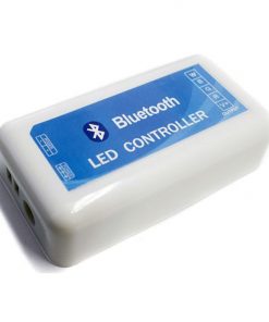 Bluetooth RGB Multi-Color Controller w/ 3-CMOS Output 12-24Vs 6-Amps per Channel