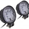 Street Vision 4â€ Round Hi-Power LED 27W / 1755 Lumens *PAIR*
