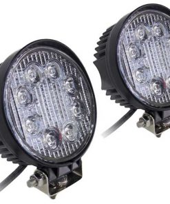 Street Vision 4â€ Round Hi-Power LED 27W / 1755 Lumens *PAIR*