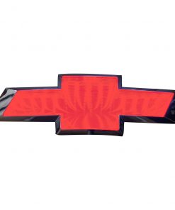Street Vision Chevy 3D Logo Badgeâ€”Red