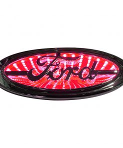 Street Vision Ford 3D Logo Badgeâ€”Red *EACH*