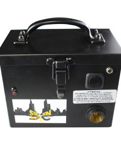 Street Vision 12V Black Rechargeable Battery Box with Pigtail Plug & Clips