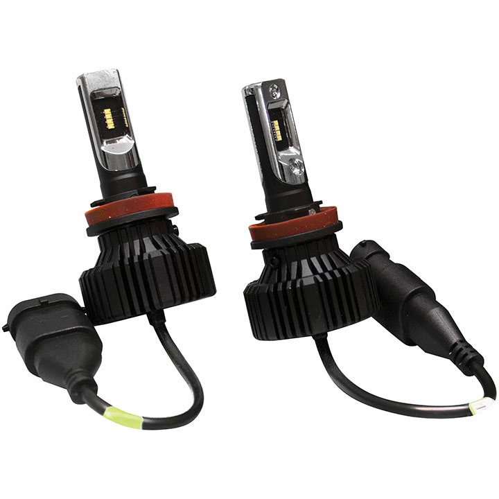 Street Vision Fan Less LED Headlights Shallow mount Design