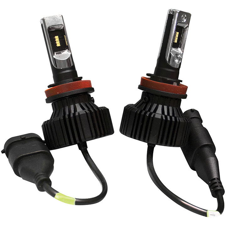 Street Vision Fan Less LED Headlights Shallow mount Design