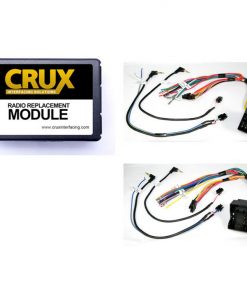 CRUX BMWMercedes Benz Porsche Smart Radio Replacement w/SWC