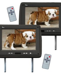 MONITOR 11.2" WIDESCREEN BLACK IN HEADREST;TVIEW;REMOTE