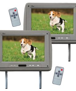 MONITOR 11.2" WIDESCREEN GRAY IN HEADREST;TVIEW;REMOTE