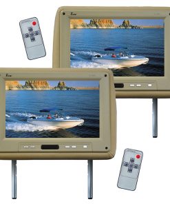 MONITOR 11.2" WIDESCREEN TAN IN HEADREST;TVIEW;REMOTE