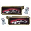 Tview 12.2" Sunvisor Monitor Tan driver and passenger side