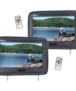 Tview 12.1" Headrest Monitor IR Transmitter Remotes (2) Black Pair