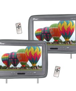 Tview 12.1" Headrest Monitor IR Transmitter Remotes Gray Pair