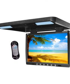 Tview 15.4" Flip Down Monitor with built in DVD IR/FM trans Black