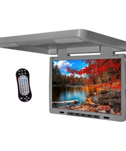 Tview 15.4" Flip Down Monitor with built in DVD IR/FM trans Gray