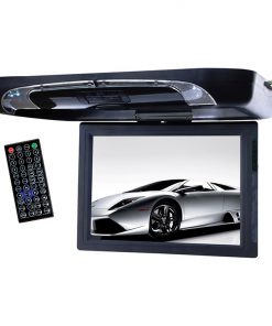 Tview 15" Flip Down Monitor with DVD Player USB/SD IR/FM Transmitters