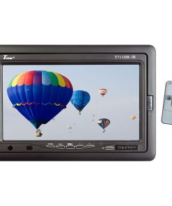Tview 7" TFT LCD Headrest Monitor with shroud and stand