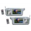 Tivew 7" Sunvisor Monitor driver and passenger side Gray