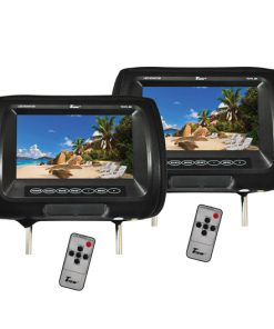 Tview 9" TFT Monitor in Headrest Black