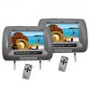 Tview 9" TFT Monitor in Headrest Gray