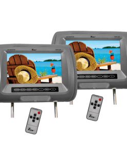 Tview 9" TFT Monitor in Headrest Gray