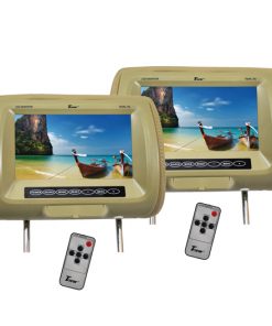 Tview 9" TFT Monitor in Headrest Tan