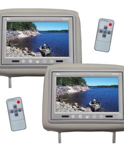 Tview 9" TFT LCD Monitor in headrest IR Trans Gray