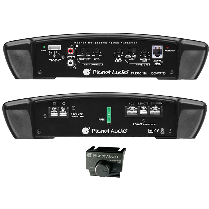 Planet 1500 Watts Max Power Class A/B Monoblock Power Amplifier 2-OHM Stable TR15001M - Image 3