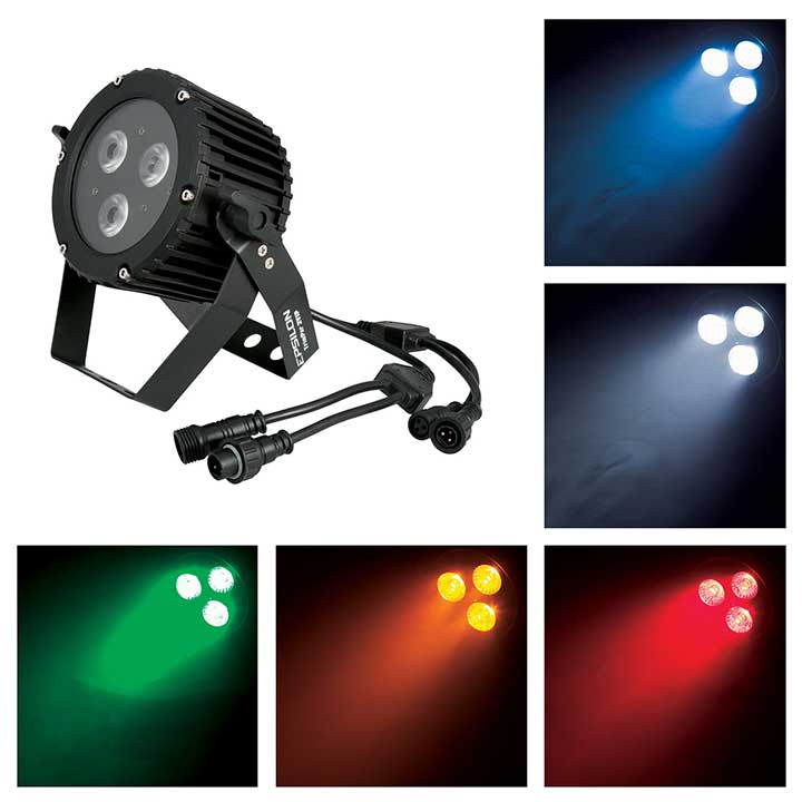 Epsilon 3-10 Watt RGBWA LED Outdoor Lighting TRIMPAR3VIP - Image 3