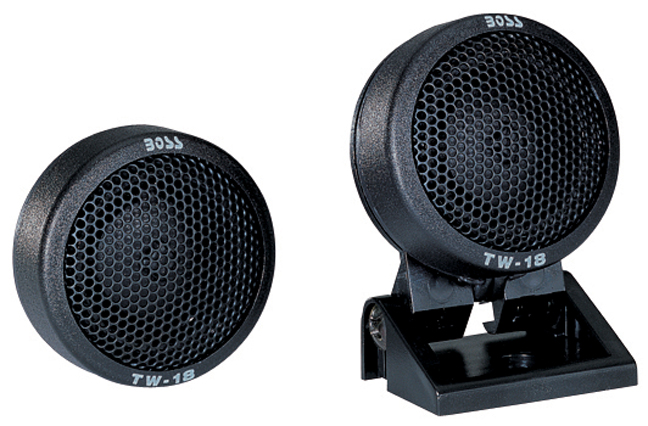 Boss *TW18* Micro dome tweeters(Sold in pairs) swivel mount