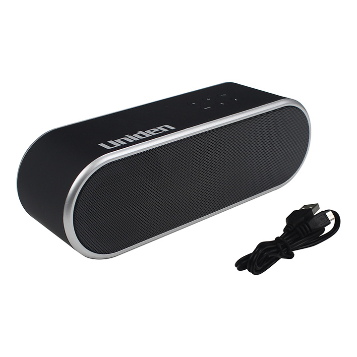 Uniden BT Speaker (Black) Clamshell Packaging