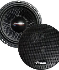 American Bass 6.5" Midbass Open Back with Grill(sold each) 350W Max Sold each