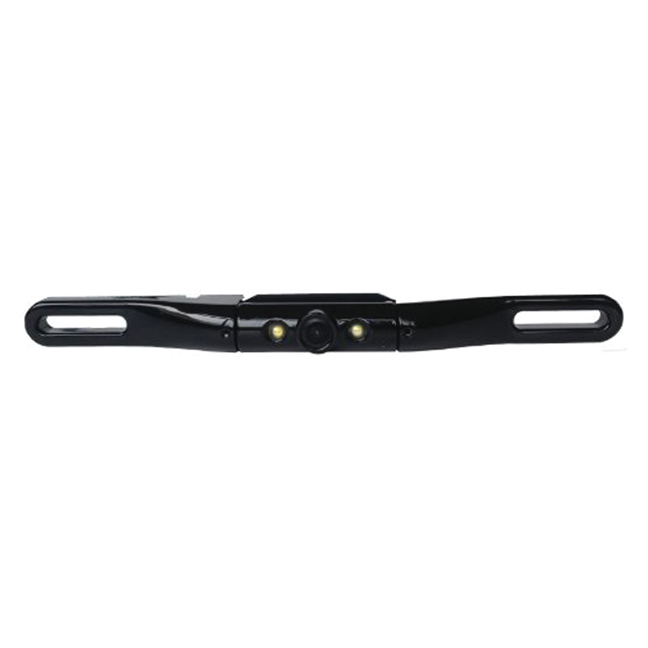 Boyo Black License Plate CMOS Color Camera Built in LED lights