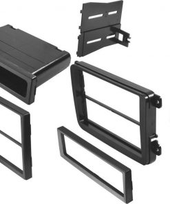 INSTALLATION KIT '05-15 VW DOUBLE DIN/ISO WITH POCKET