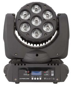 Epsilon 7-15 Watt RGBAW Wash Moving Head 105 Watts