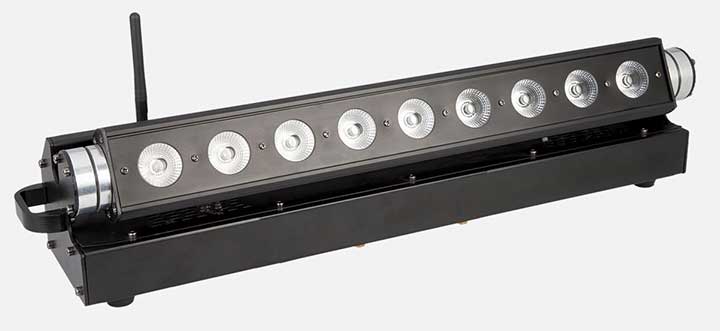 Epsilon 9-15 Watt RGBWA Light Bar Battery Powered