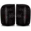 Winjet 93-97 Ford Ranger LED Tail Lights - (Black / Smoke)