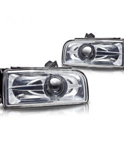 Winjet 92-98 BMW 3 Series E36 / 92-98 BMW M3 Projector Fog Lights - (Clear)